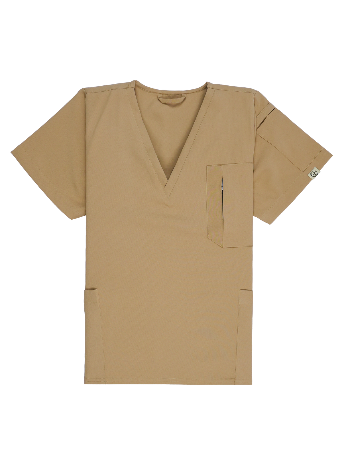 Edg Scrub Top — Sand Skin