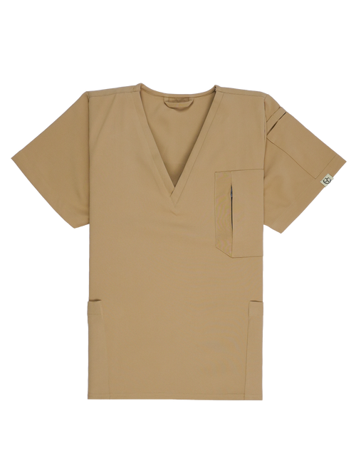 Edg Scrub Top — Sand Skin