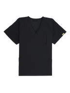 Edg Scrub Top — Black Magic