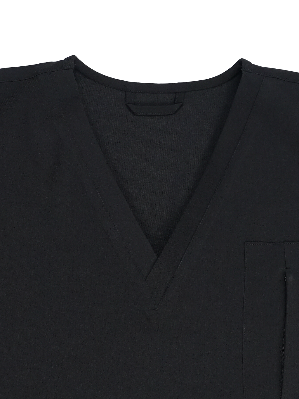 Edg Scrub Top — Black Magic