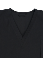 Edg Scrub Top — Black Magic