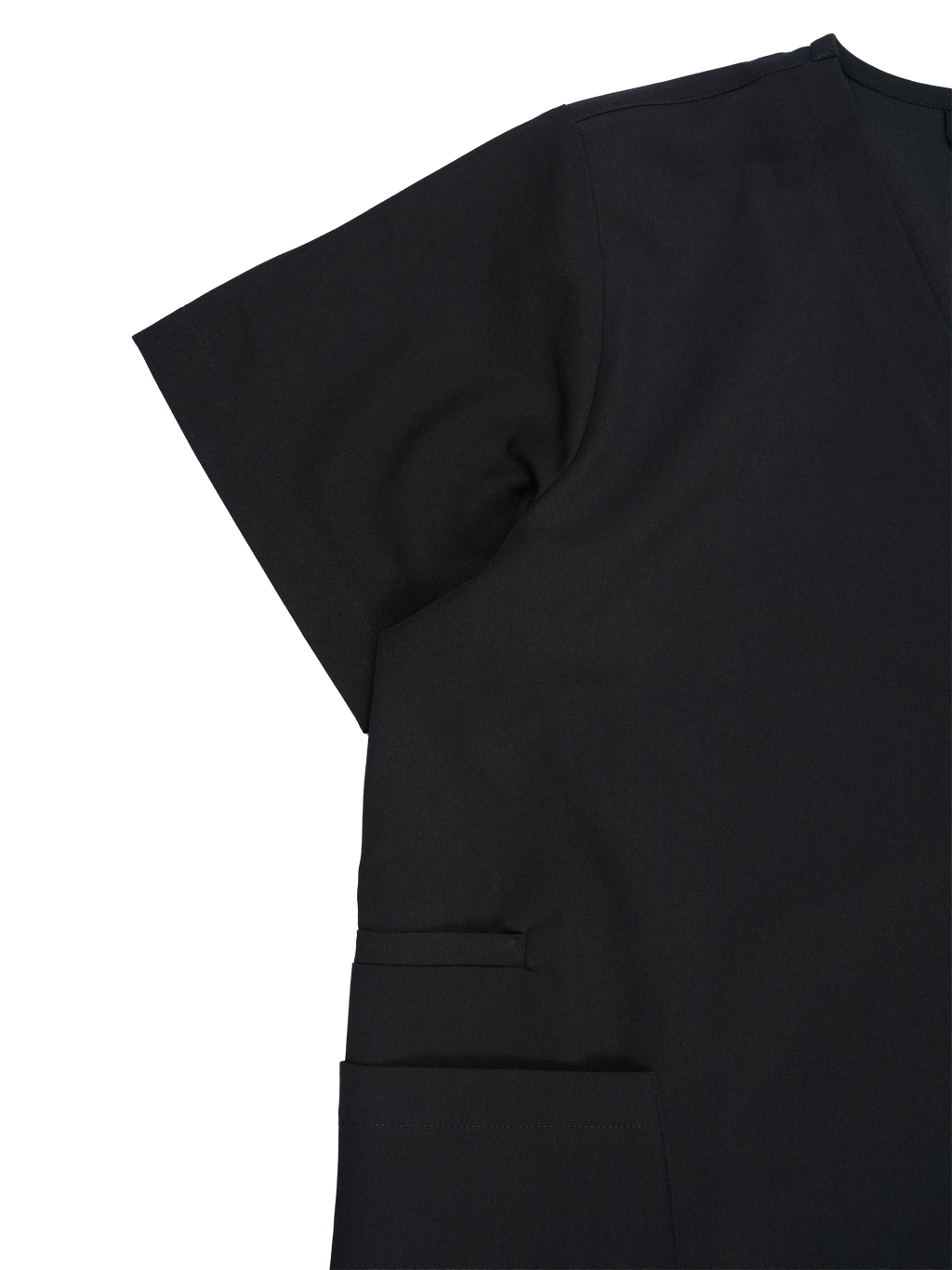 Edg Scrub Top — Black Magic