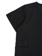 Edg Scrub Top — Black Magic
