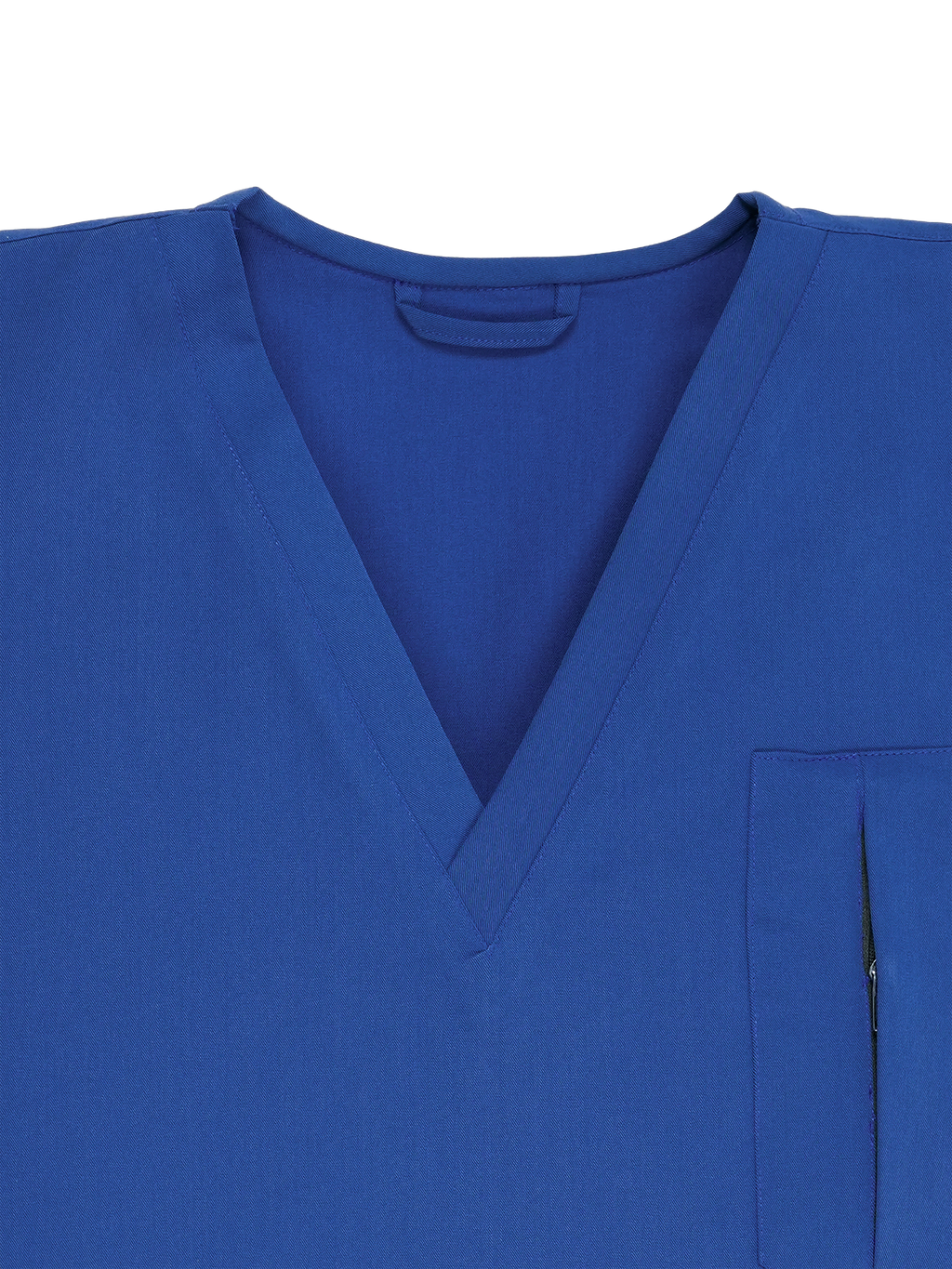 Edg Scrub Top — Blue Horse