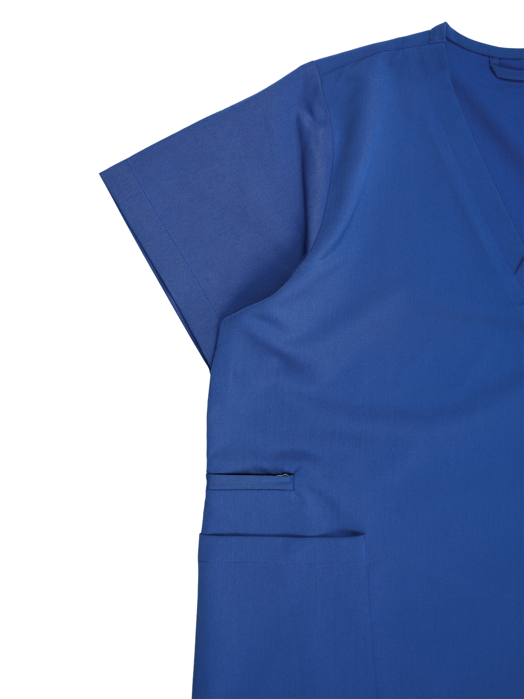 Edg Scrub Top — Blue Horse