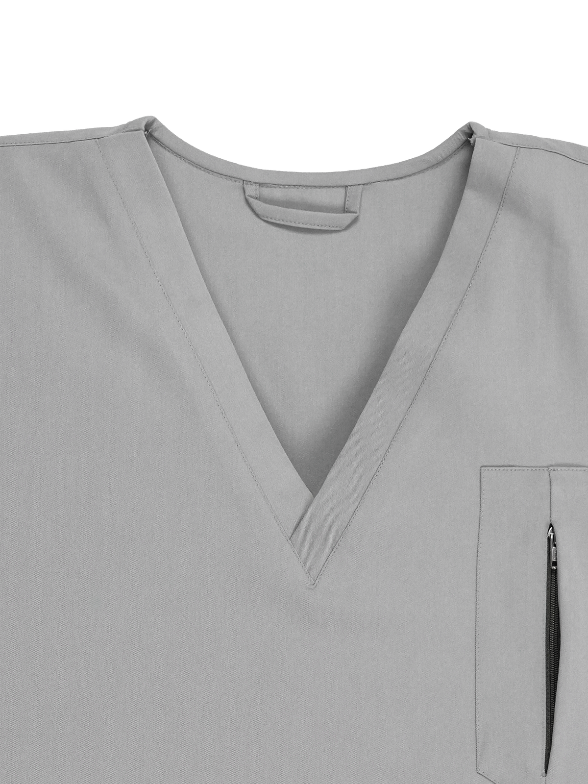Edg Scrub Top — Pigeon Ash
