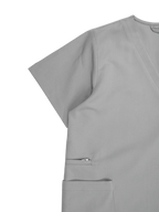 Edg Scrub Top — Pigeon Ash