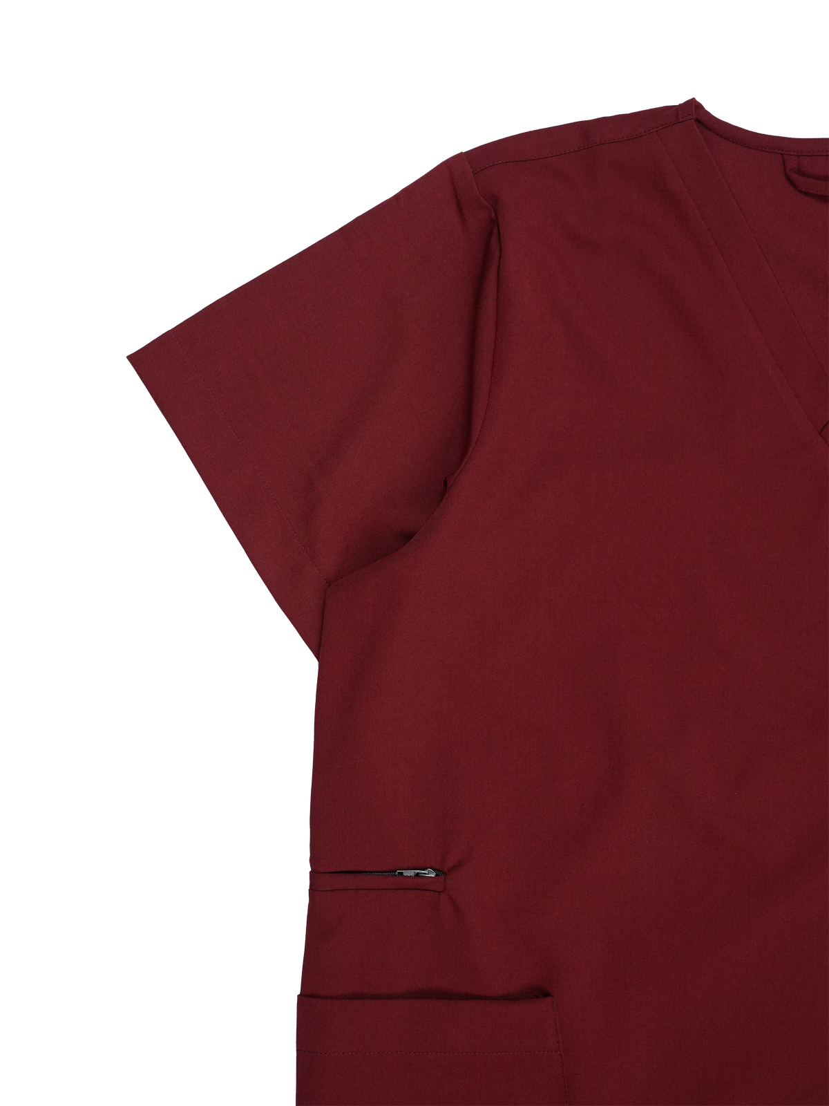 Edg Scrub Top — Cherry Jam