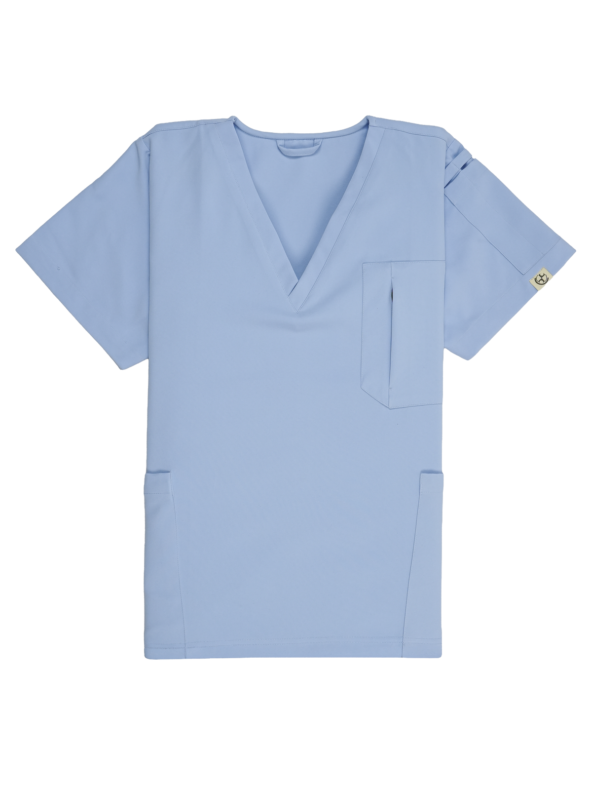 Edg Scrub Top — Soft Cloud