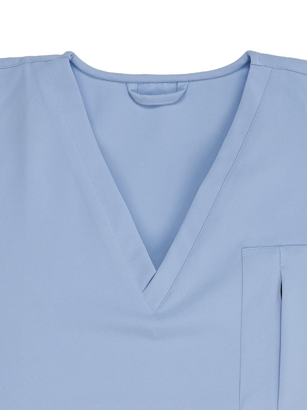 Edg Scrub Top — Soft Cloud