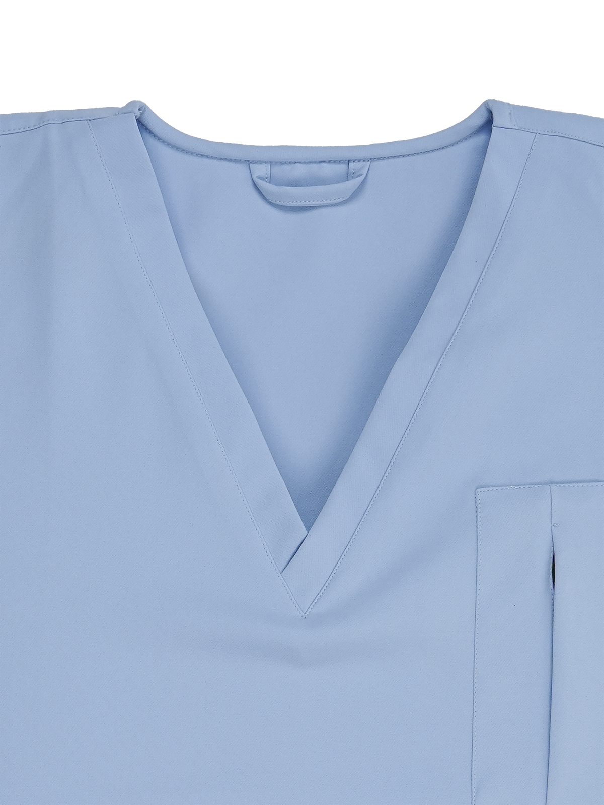 Edg Scrub Top — Soft Cloud