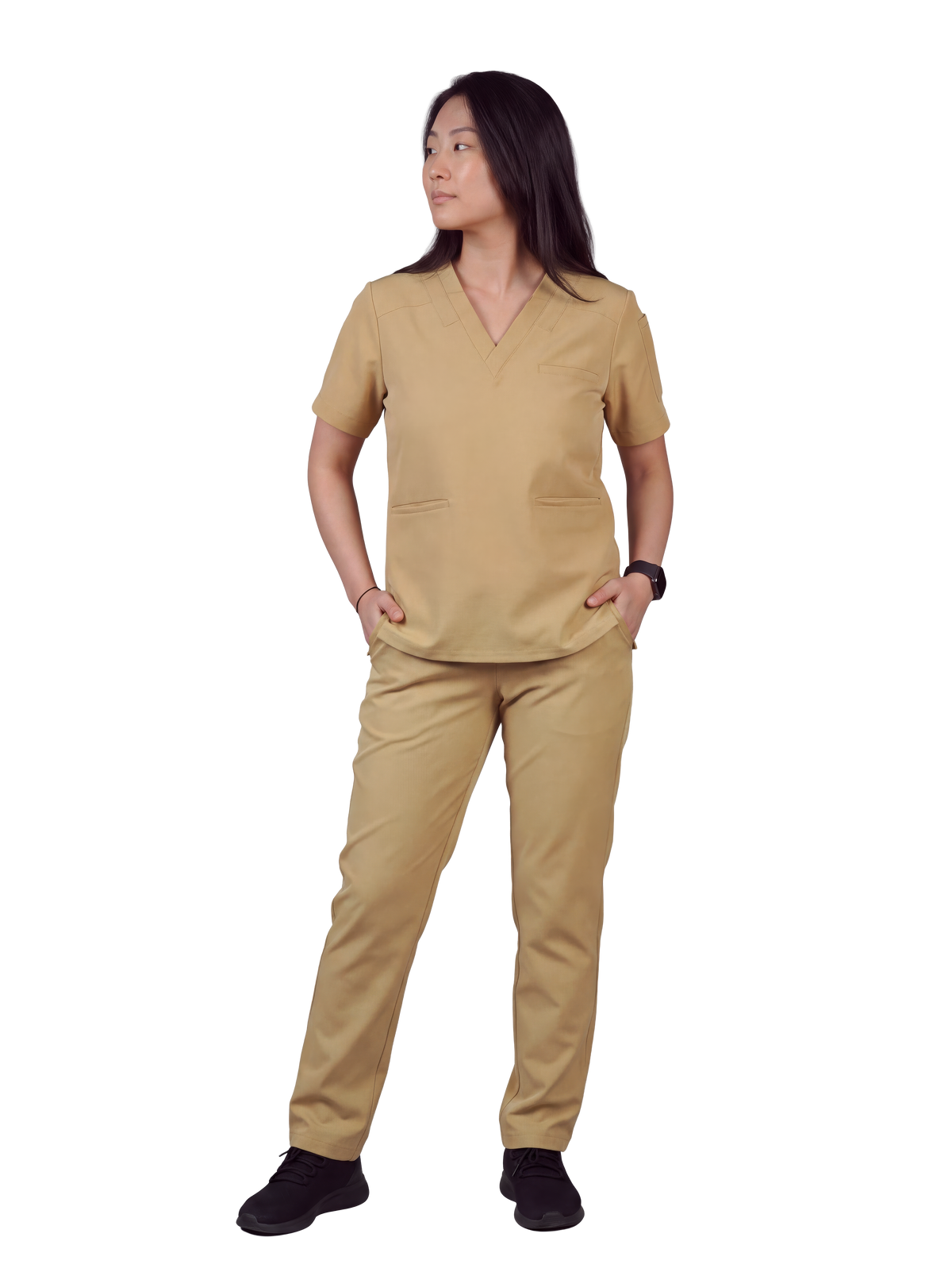 Splet Scrub Top — Sand Skin