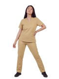 Splet Scrub Top — Sand Skin