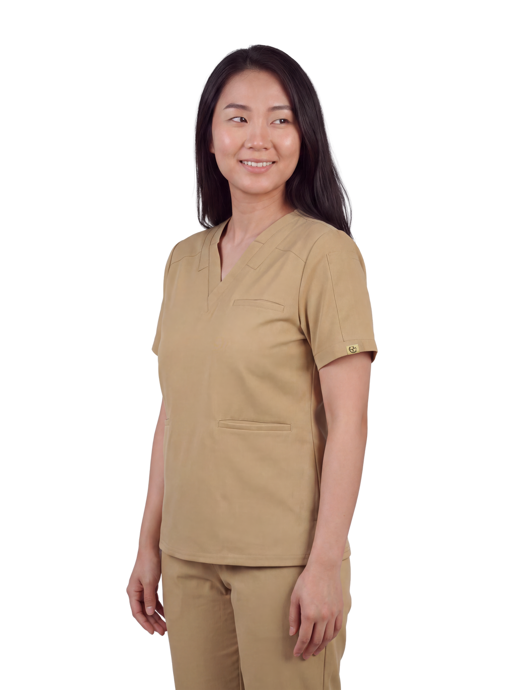 Splet Scrub Top — Sand Skin