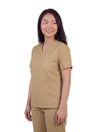 Splet Scrub Top — Sand Skin