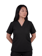 Splet Scrub Top — Black Magic