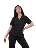 Splet Scrub Top — Black Magic