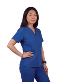 Splet Scrub Top — Blue Horse