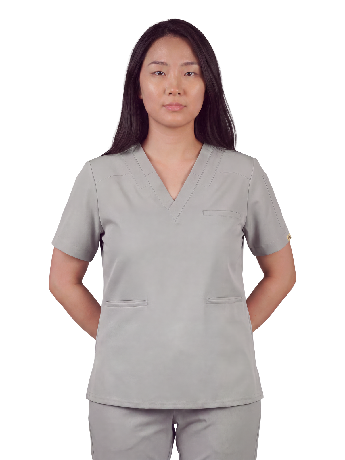 Splet Scrub Top — Pigeon Ash