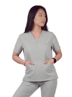 Splet Scrub Top — Pigeon Ash