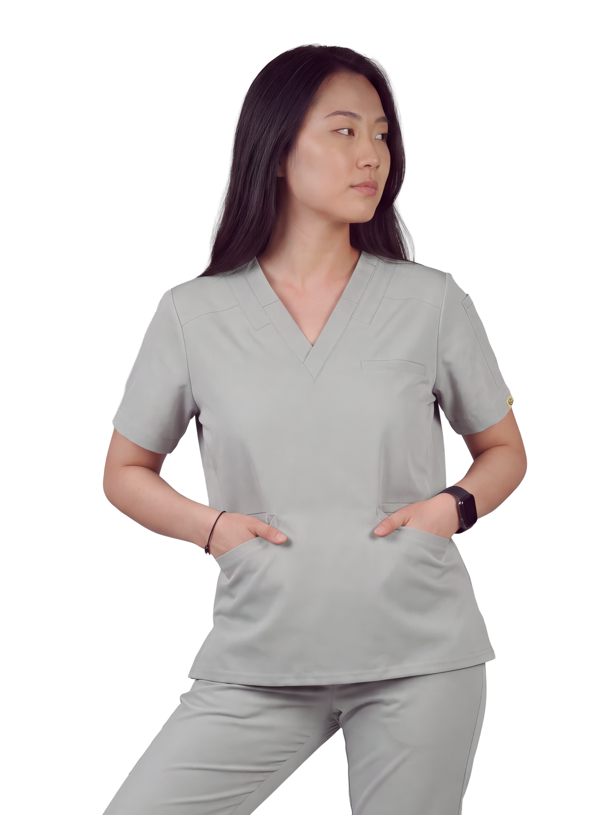 Splet Scrub Top — Pigeon Ash