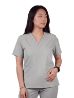Splet Scrub Top — Pigeon Ash
