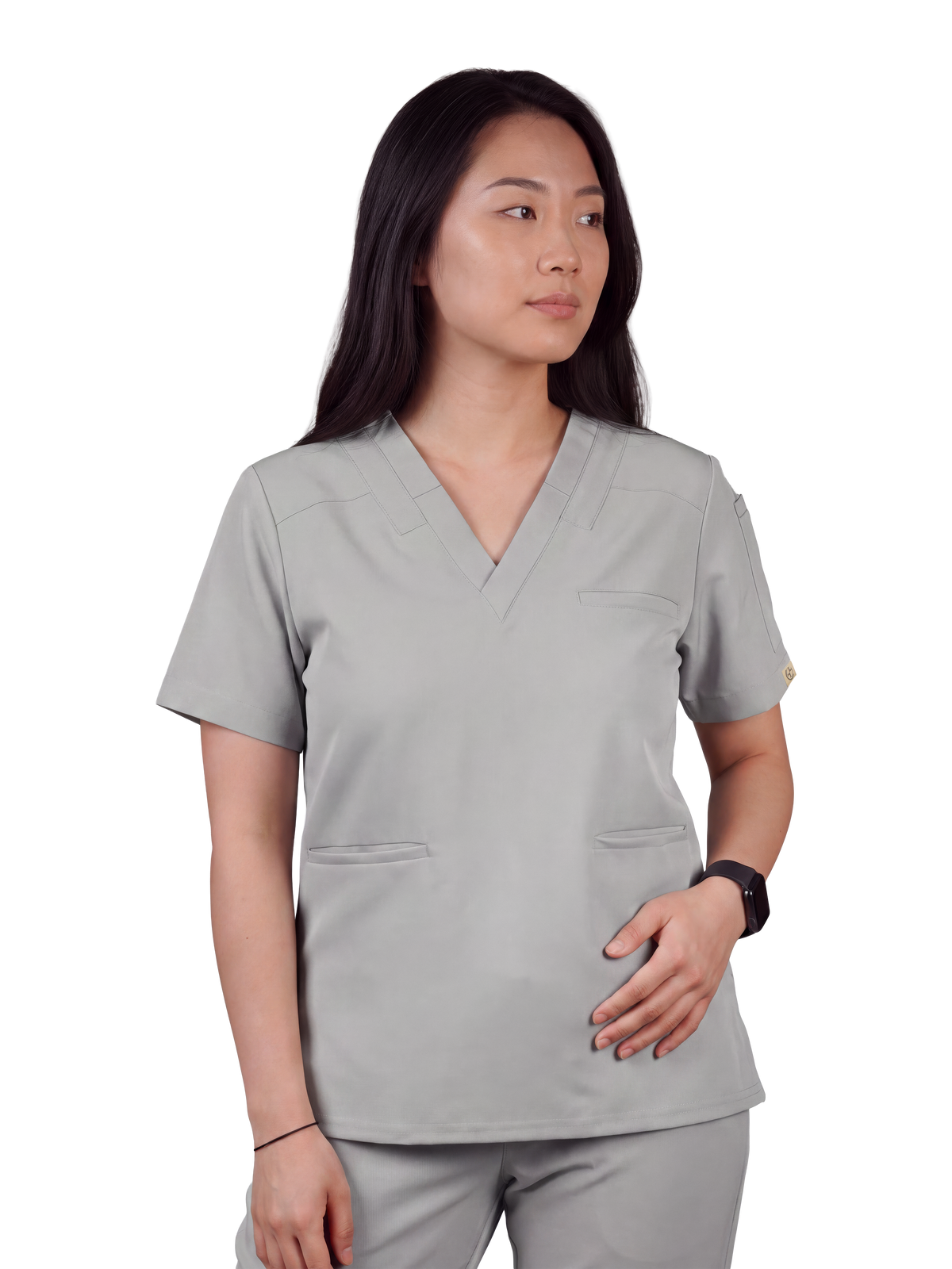 Splet Scrub Top — Pigeon Ash