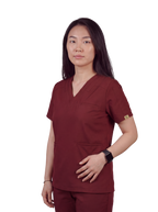 Splet Scrub Top — Cherry Jam