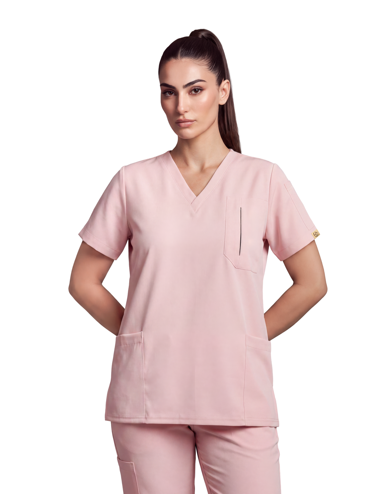 Edg Scrub Top — Unicorn Wing