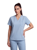 Edg Scrub Top — Soft Cloud