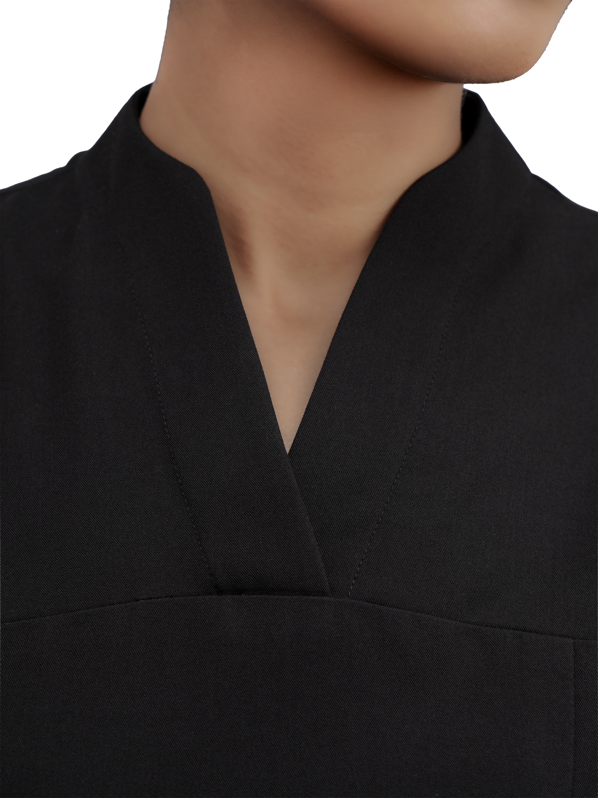 Sqwish Scrub Top — Black Magic