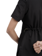 Sqwish Scrub Top — Black Magic
