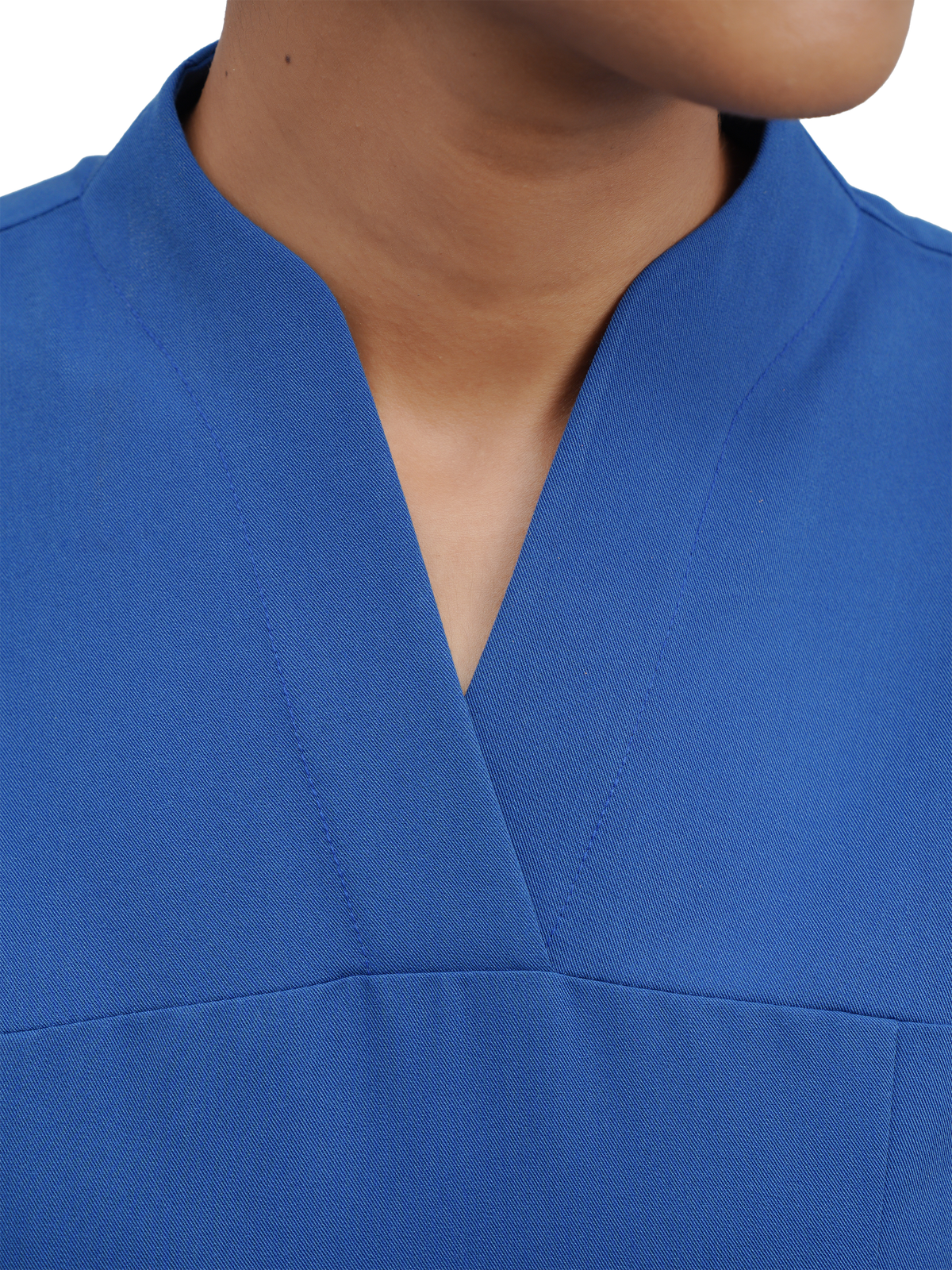 Sqwish Scrub Top — Blue Horse