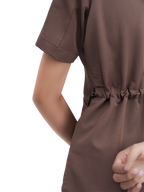 Sqwish Scrub Top — Mud Bath