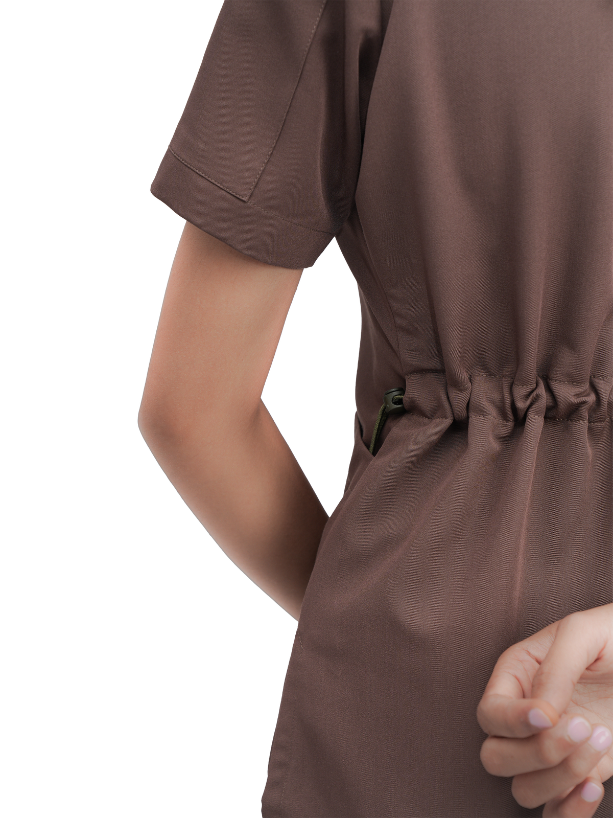 Sqwish Scrub Top — Mud Bath
