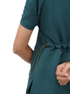 Sqwish Scrub Top — Frog Forest