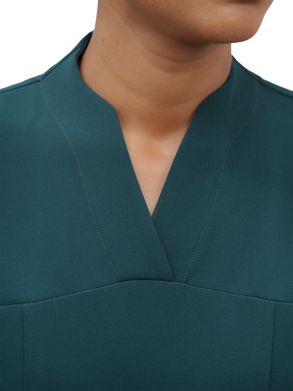 Sqwish Scrub Top — Frog Forest