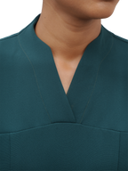Sqwish Scrub Top — Frog Forest