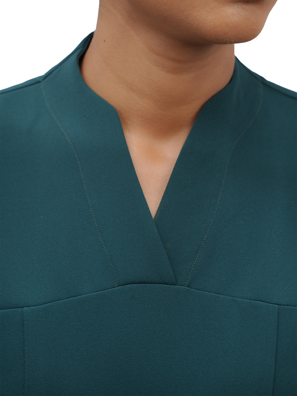 Sqwish Scrub Top — Frog Forest