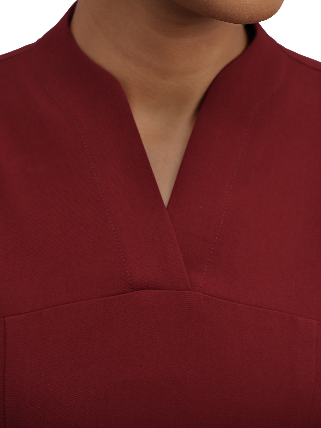 Sqwish Scrub Top — Cherry Jam