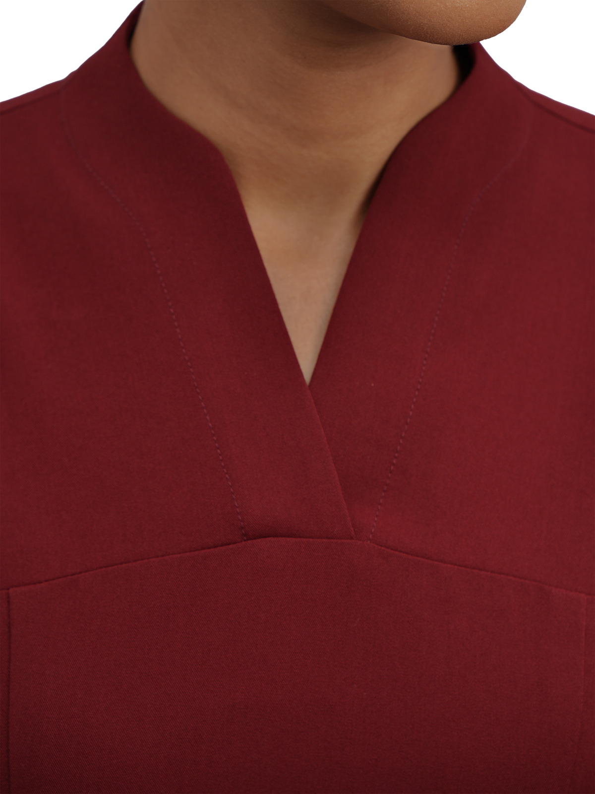 Sqwish Scrub Top — Cherry Jam