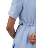 Sqwish Scrub Top — Soft Cloud
