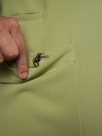Edg premium scrub top for doctors - Cactus Candy - secured accessories loop