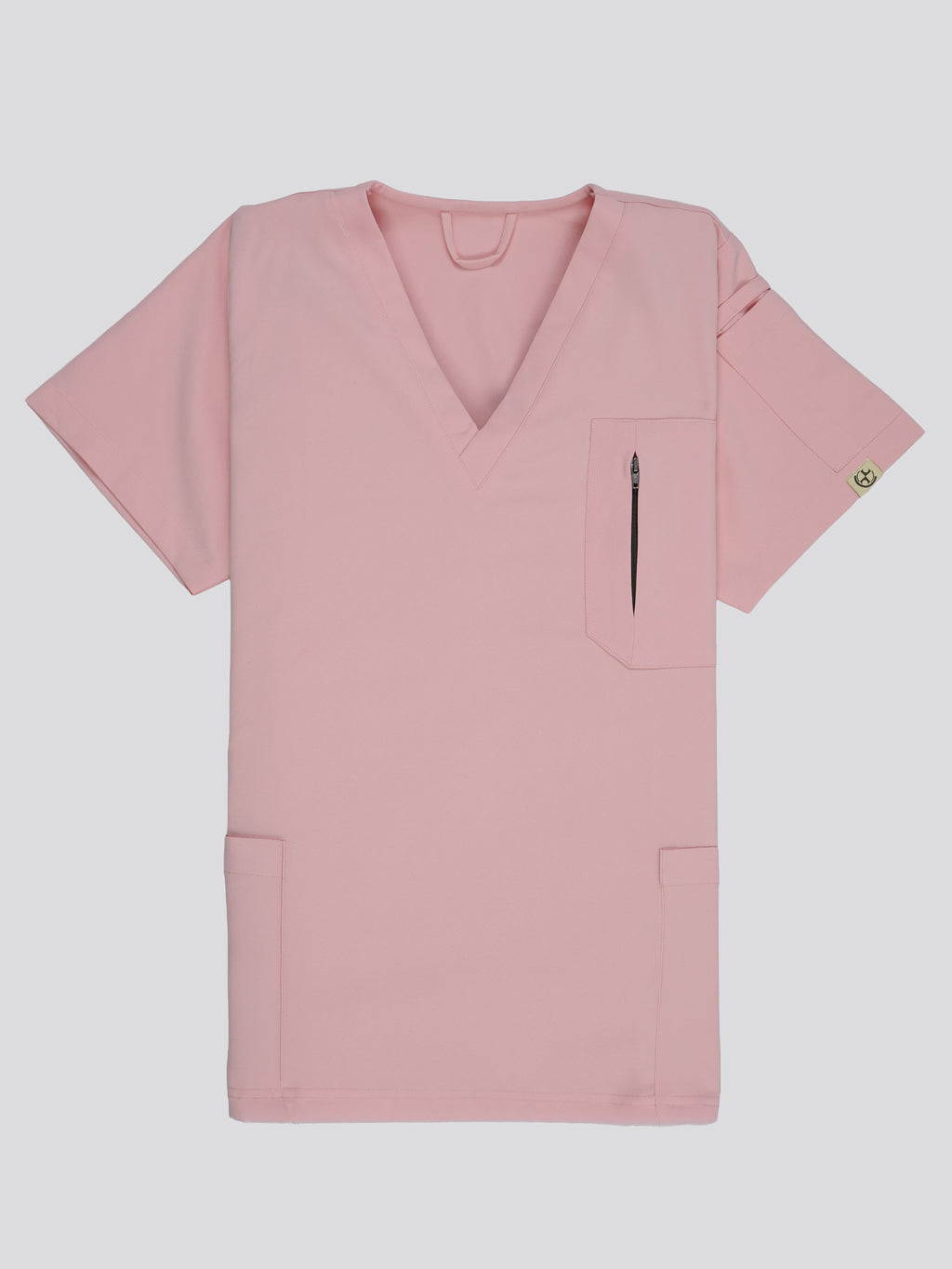 Edg premium scrub top for doctors - Unicorn Wing - front view