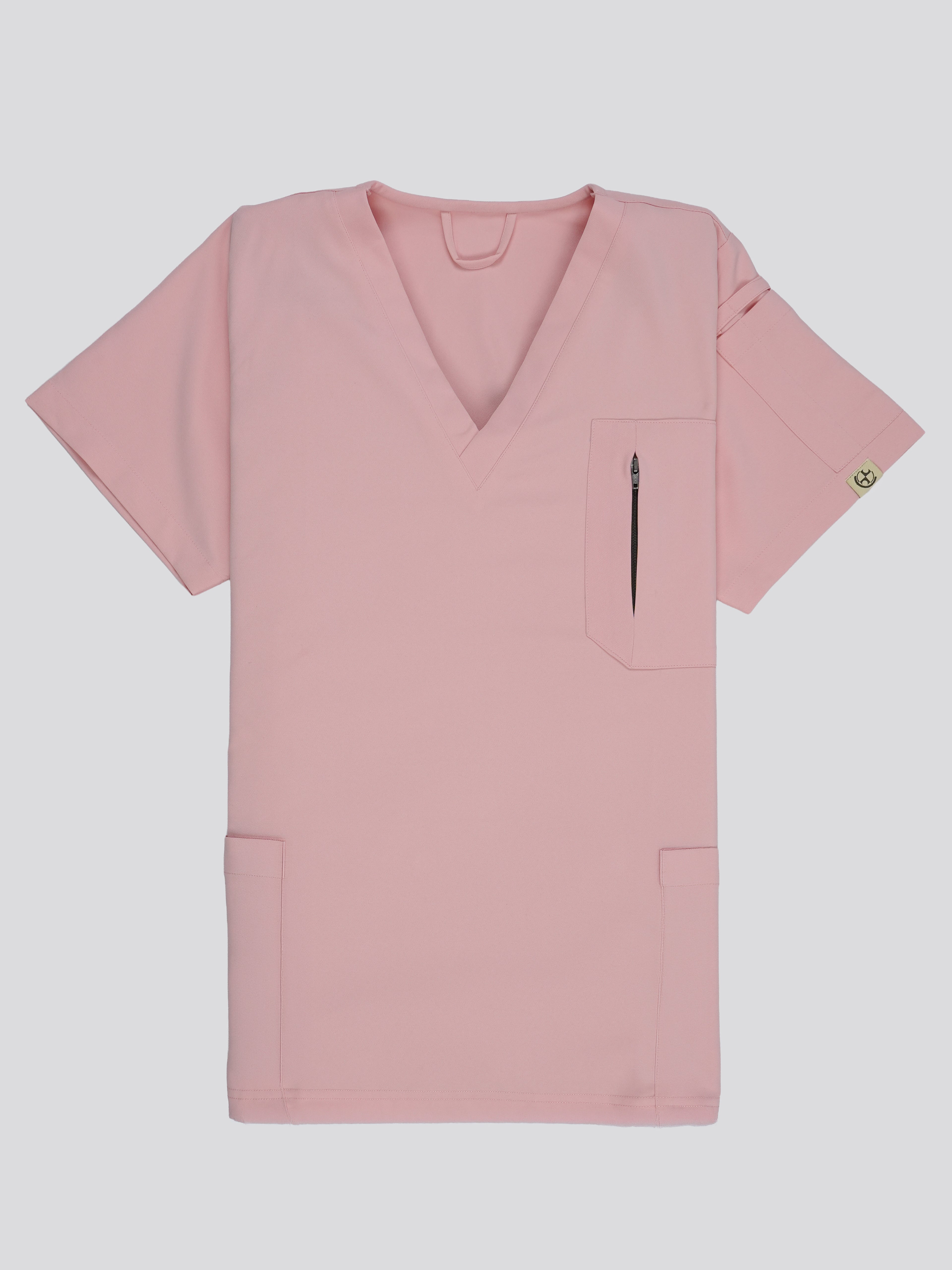 Edg premium scrub top for doctors - Unicorn Wing - front view