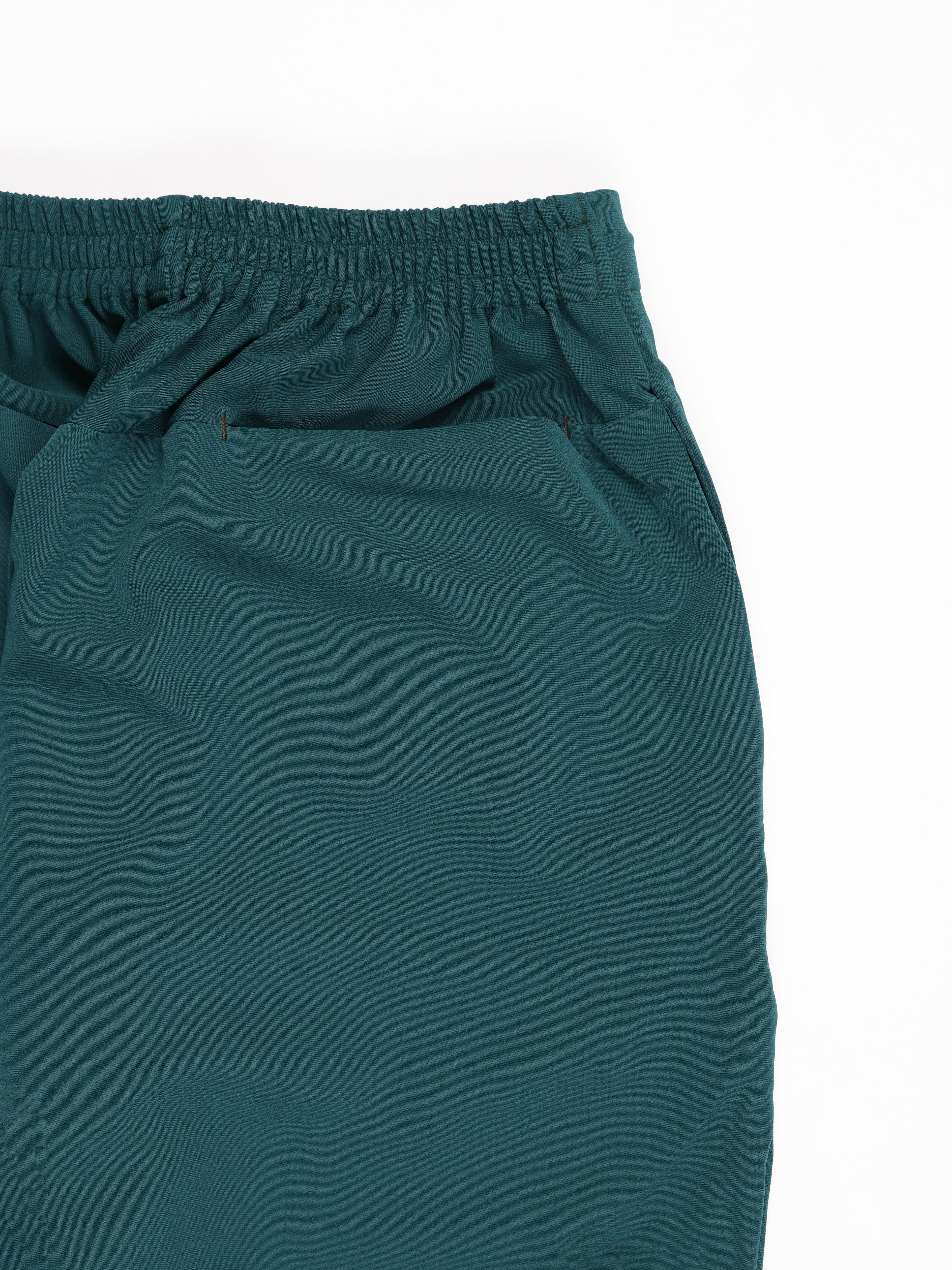 Nemur premium scrub pants for doctors - Frog Forest  - back view