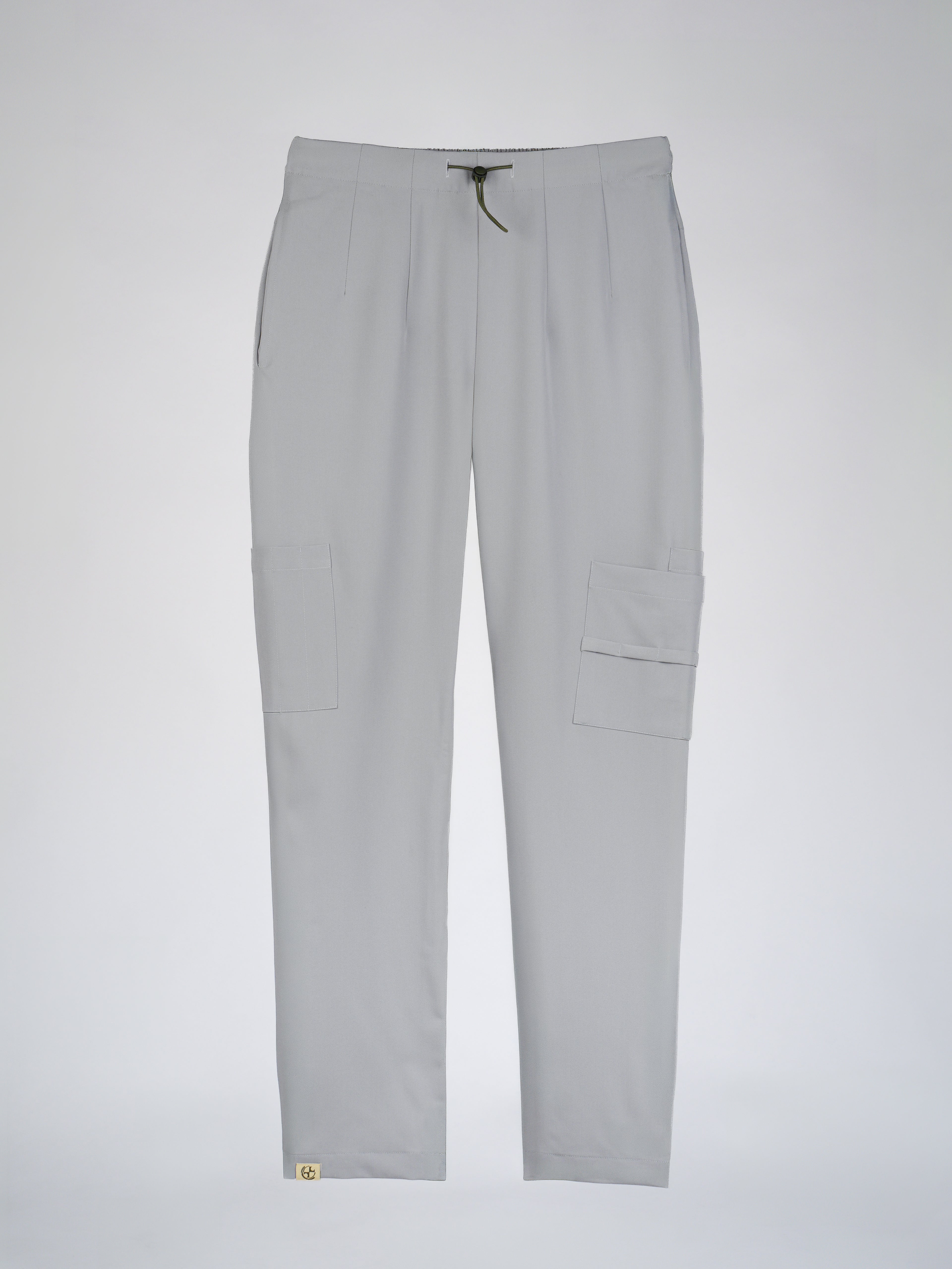 Nemur premium scrub pants for doctors - Pigeon Ash - front view