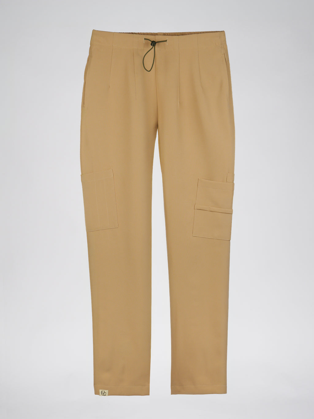 Nemur premium scrub pants for doctors - Sand Skin - front view