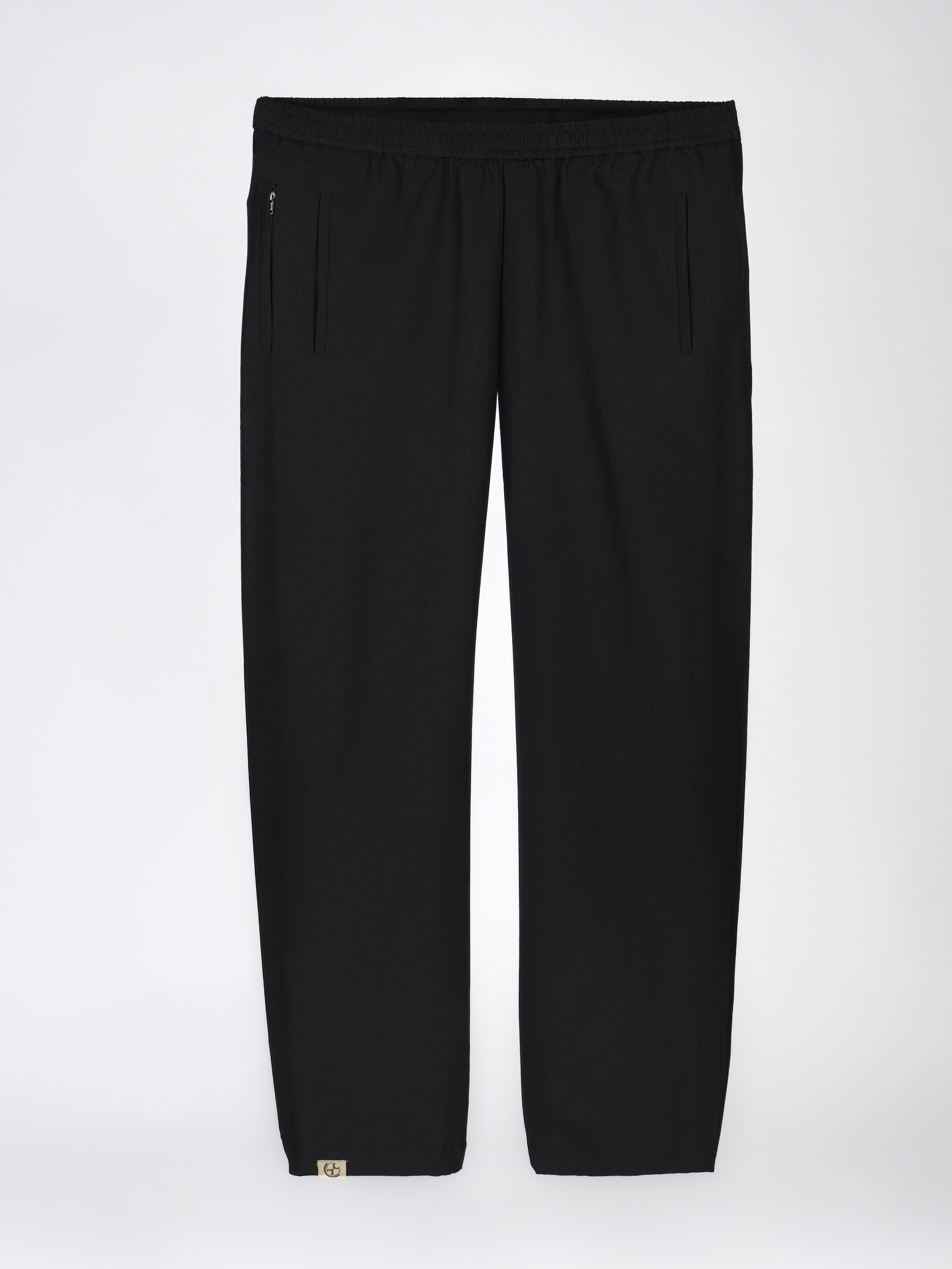 Riff premium scrub pants for doctors - BlackMagic - front view