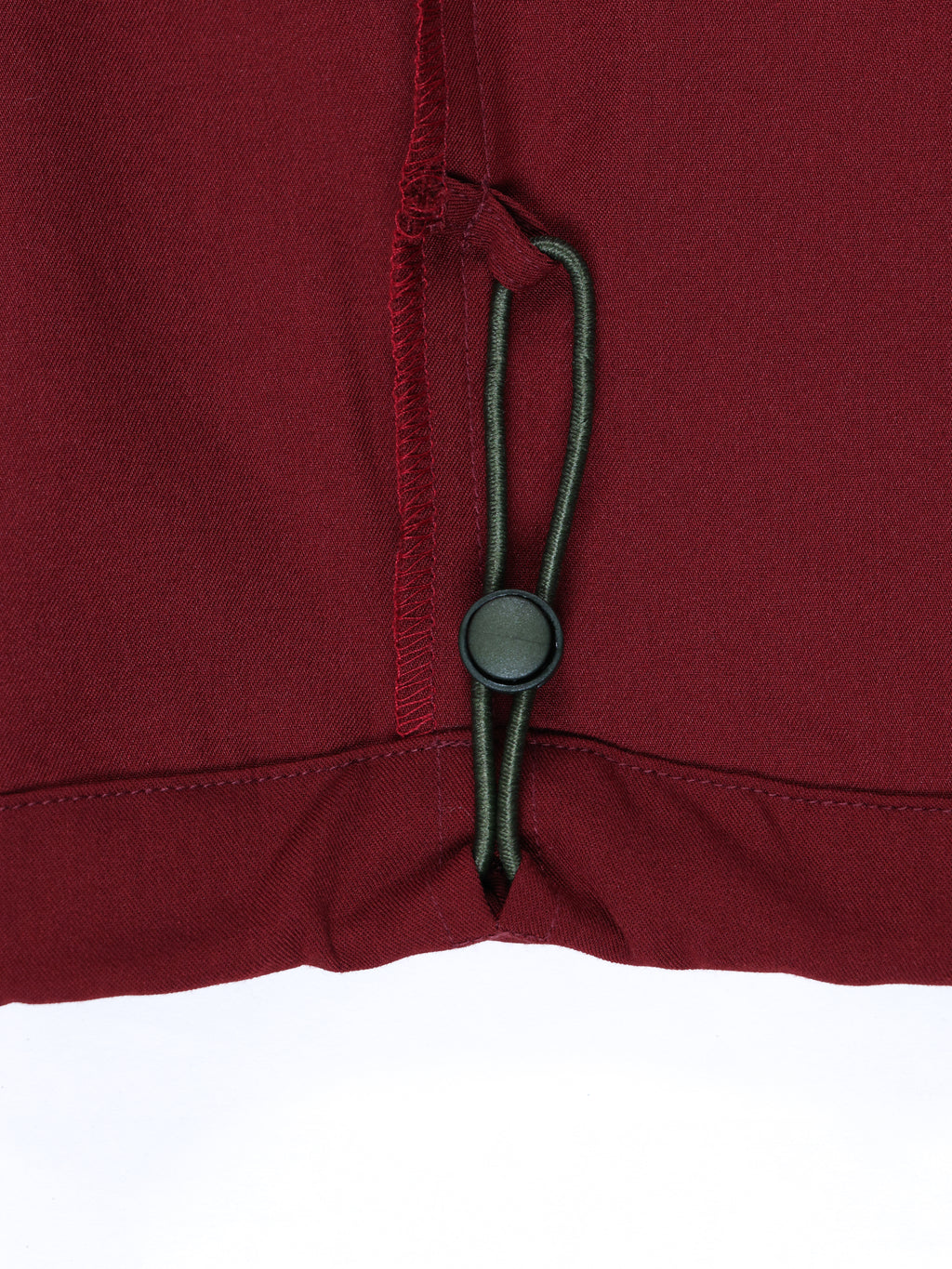 Riff premium scrub pants for doctors - Cherry Jam - loop close-up